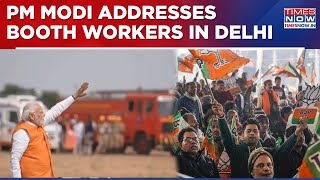 'You Are About To Get Big Results,' PM Modi's Direct Message To BJP Booth Workers | Delhi Elections