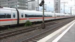 Essen Hbf.ICE-IC-HKX Ein und Ausfahrt