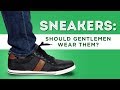 Should Gentlemen Wear Sneakers? - Trainers & Sport Shoes in Classic Menswear