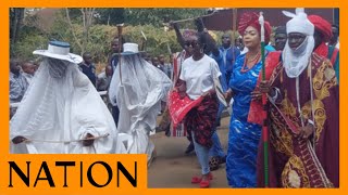 Nigerian culture on display at Magoha's funeral caravan