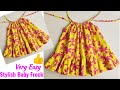 Very Easy Stylish Baby Frock Cutting and stitching | Baby Frock cutting and stitching | Baby top