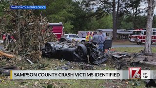 2 dead identified in Sampson County chase, crash
