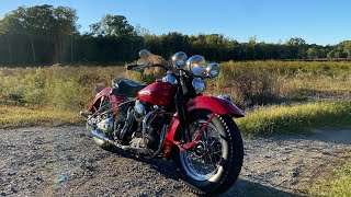 Harley-Davidson 1948 Panhead First kick