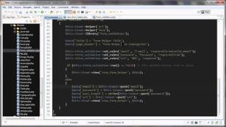 CodeIgniter Tutorial 9 Form Helper