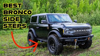 Best BRONCO side Steps - AL2 Drop Steps from Rough Country