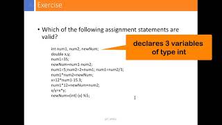 Introduction to Programming with Java (4) : Variable Declaration & Assignment