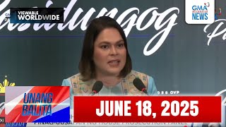 Unang Balita sa Unang Hirit: JUNE 18, 2025 [HD]