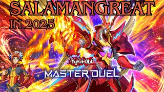 Best Salamangreat Deck 2025! Ranked Gameplay \u0026 Deck Profile! [Yu-Gi-Oh! Master Duel]