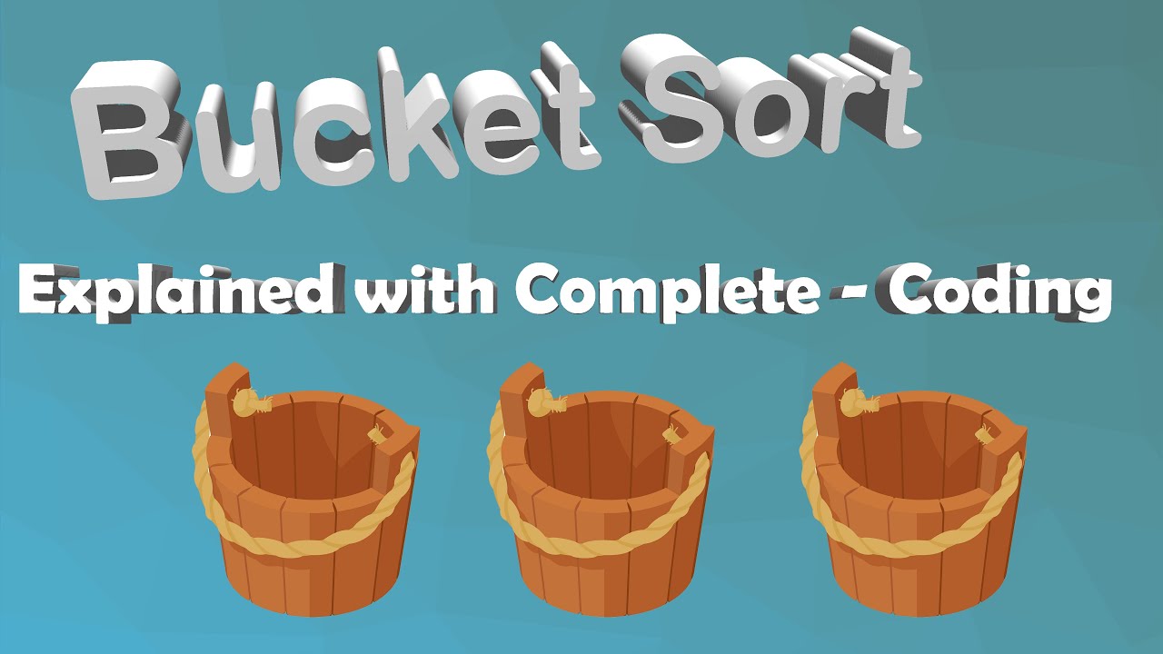 Bucket Sort Explained With Code And Animation Sorting Algorithm