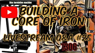 REVERSE HYPER TO BUILD A CORE OF IRON? Brian Carroll Livestream Q&A Episode #25 5/4/22