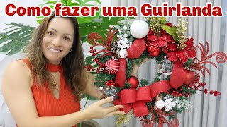 DIY | COMO FAZER UMA LINDA GUIRLANDA PRA SUA PORTA