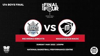 Jnr. NBL Final Fours - U14 Boys - Richmond Knights v Manchester Magic