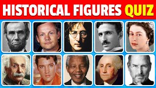 Guess 50 Historical Figures Quiz ✅👤🤔 | Easy, Medium, Hard, Impossible