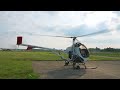 4k helicopter startup u0026 clutch engagement schweizer 269c 1