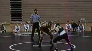 1997 Nebraska High School Wrestling Dual | 215 pounds - Colin Wills, Omaha Burke vs Millard West