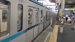 9月15日中野駅 東京メトロ東西線15000系 トップナンバー編成 15101F 入線