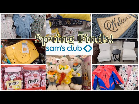 Sam's Club * Easter Decor 2024 * New Snacks * Spring Clothing & Decor * Furniture & More
