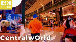 【🇹🇭4K】Walk in Central Food Hall, Bangkok |曼谷尚泰世界购物中心的美食广场| December 2021 THAILAND