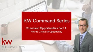 How to Create an Opportunity in Command to start a Dotloop Loop or Docusign Room
