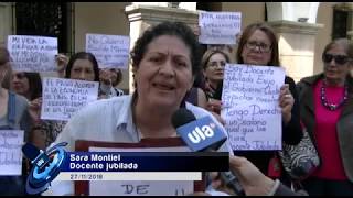 Sueldos de docentes jubilados no les alcanza para vivir