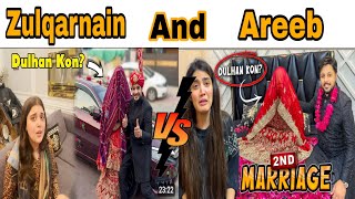 Areeb v/s Zulqarnain 2nd Marriage💔 Prank _Iqra or kanwal Rone lagi #sistrology#zulqarnain#