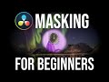 Learn Masking Basics in 10 Minutes ~ Resolve 16 Tutorial for Beginners