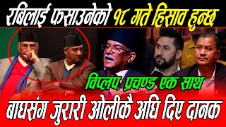 Kp Oli कै अघि Prachanda को दानक: रबि फसाउने १८ गते हिसाव हुन्छ, तिमीलाई जेल नहाने म Prachanda होइन