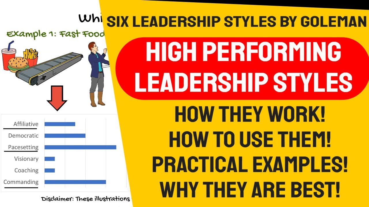 Leadership Styles - The Six Leadership Styles You Need! Daniel Goleman ...