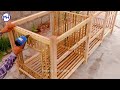 diy chicken cage for small space make coop from bamboo