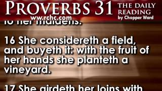 Proverbs Chapter 31 • The Daily Reading with Chopper Ward