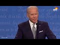 us presidential debate donald trump ने india पर उठाए सवाल joe biden ने दिया जवाब