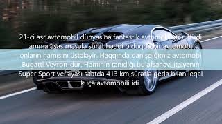 Dünyanın ən bahalı avtomobili: Bugatti Chiron