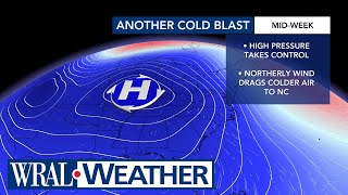 North Carolina Forecast: Cold front will deliver mid week blast of arctic air