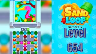 Sand loop level 654 Walkthrough Solution