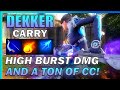 DEKKER ADC becomes DEADLY when paired with a CC SUPPORT! - Predecessor Gameplay