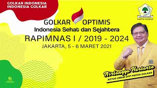 Pembukaan RAPIMNAS I DPP PARTAI GOLKAR 2021