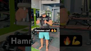 Hammer curls🔥💪#youtubeshorts #trending #trendingshorts #viralvideo #shortvideo #viral #shorts #gym