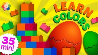 Learning Colors for Kids with Surprise Eggs and Toy Cars - Firetruck, Race Car, and More | BabyFirst