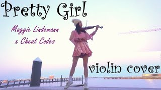 Pretty Girl - Maggie Lindemann x Cheat Codes  (Instrumental Violin Cover) • violinviiv ツ