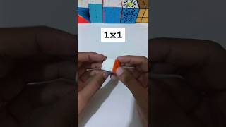 Every cube from 1x1 to 19x19 #shorts #youtubeshorts #viral