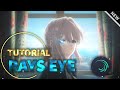 AMV Tutorial, Rays eye/glow, shine Effect Alight Motion