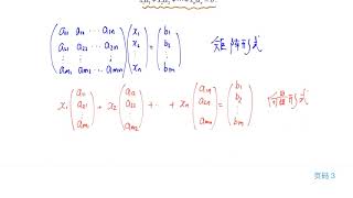 薛威线性代数 第三章齐次非齐次方程组 010203