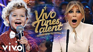 Elon Musk’s Son X Invites Barron Trump to Sing on AGT|Melania Trump as Judge?|ViVO Tunes Talent 2025