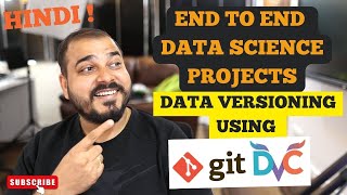 Tutorial 6- End To End Data Science Projects In Hindi-Data Versioning Using DVC