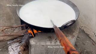 ਘਰ ਦੇ ਦੁੱਧ ਨਾਲ ਬਣਾਓ ਸ਼ੁੱਧ ਖੋਆ / Mawa Recipe With Milk / Khoa Recipe With Milk / Easy village recipe