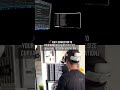 Programming In Virtual Reality With Immersed For Oculus Quest ! #Shorts