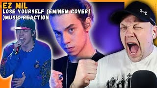 EZ MIL Performs EMINEMS Lose Yourself [ Music Reaction ]