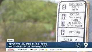 Tucson sees sharp rise in deadly pedestrian crashes