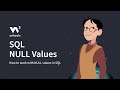 SQL - NULL Values - W3Schools.com