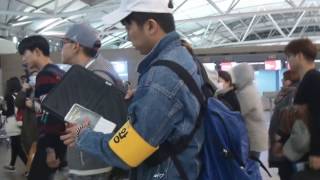 161110 인천공항 출국 우영 직캠 / 2PM WOOYOUNG FOCUS FANCAM